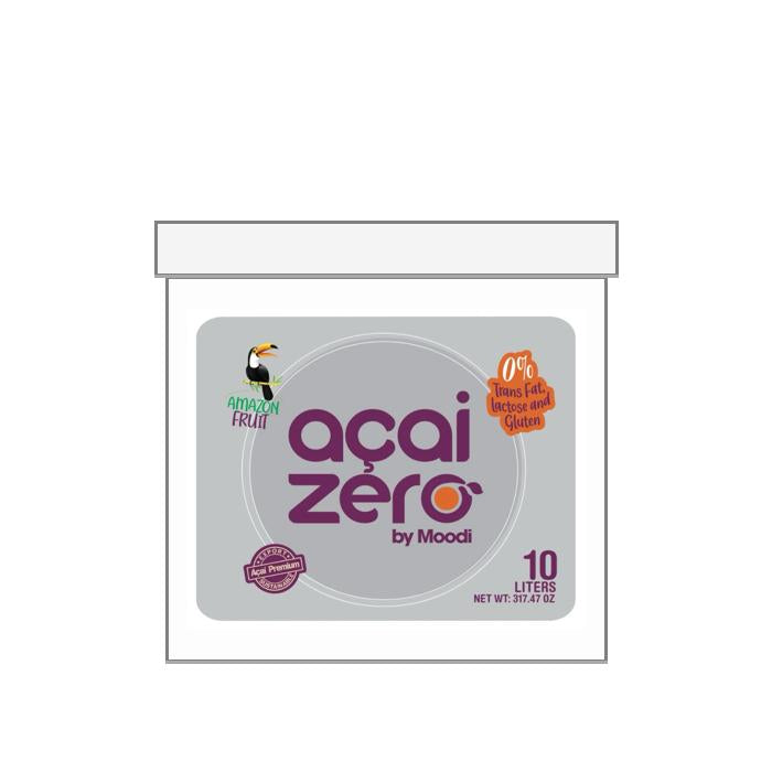 Açaí Zero 10L Tub – Naturally Sweetened, Low-Carb Soft Serve Açaí